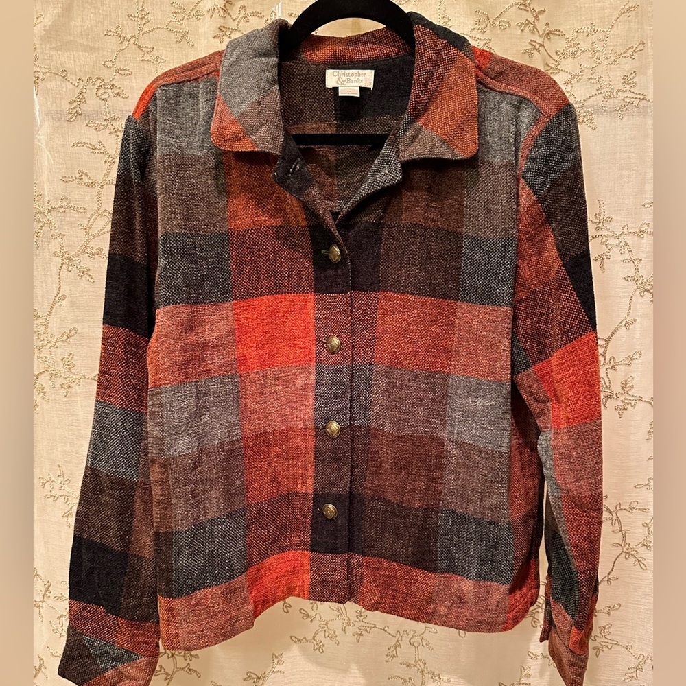 Vintage Christopher & Banks Flannel Jacket